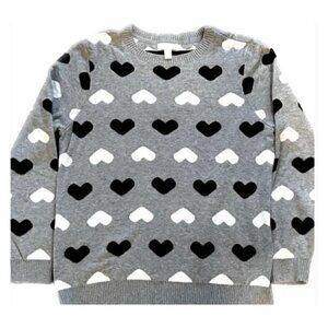Charter Club Valentine Heart Sweater (Women's L)